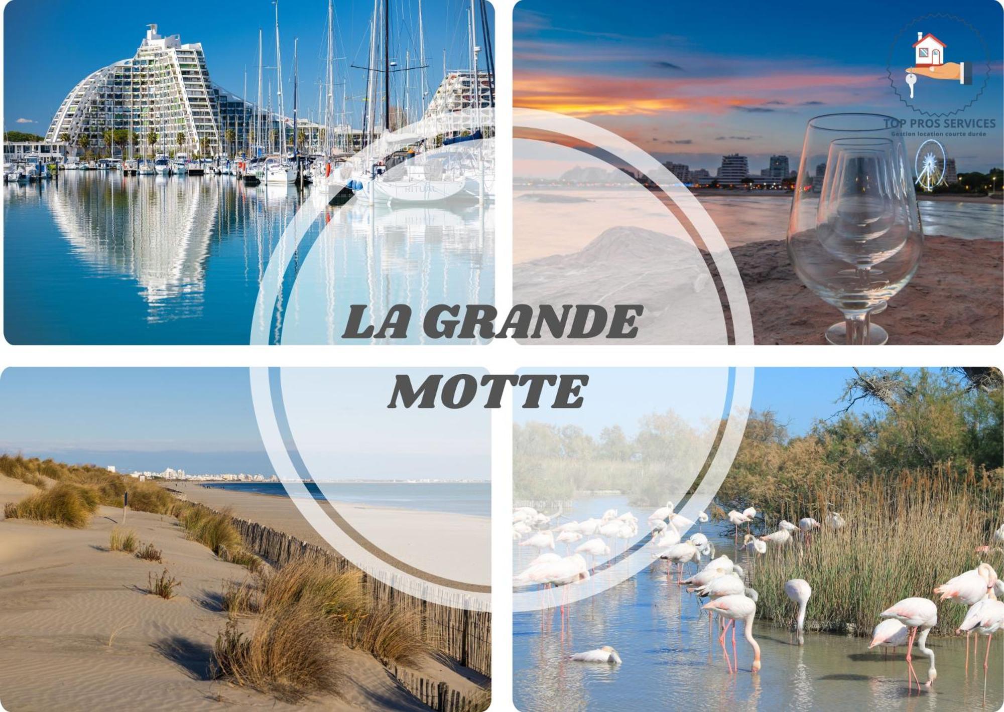L'Amazone Studio Plein Centre Plages A 2Min Clim Wifi Sur Le Port - Top Prosconciergerie- La Grande Motte Extérieur photo